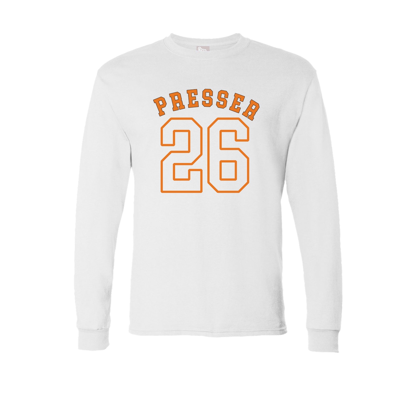 Long Sleeve Tee — Shirsey Arch in White