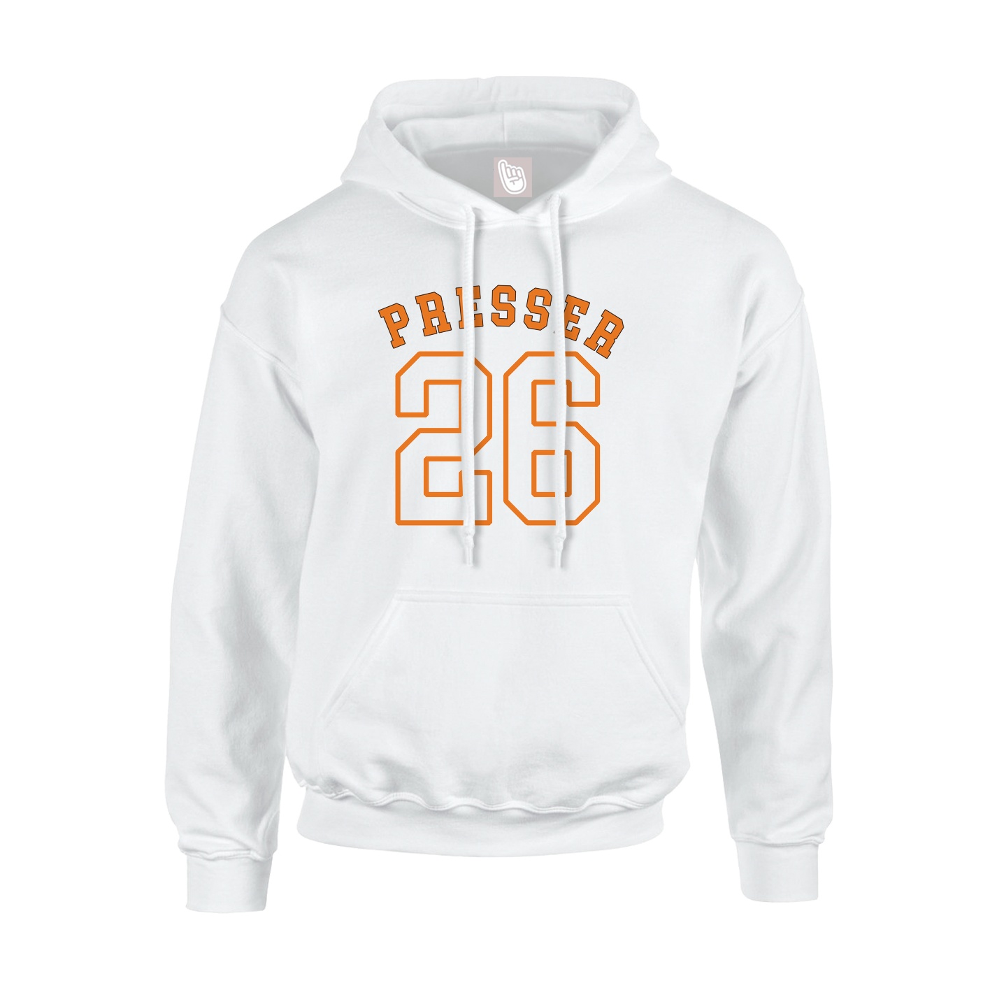 Youth Hoodie — Shirsey Arch in White