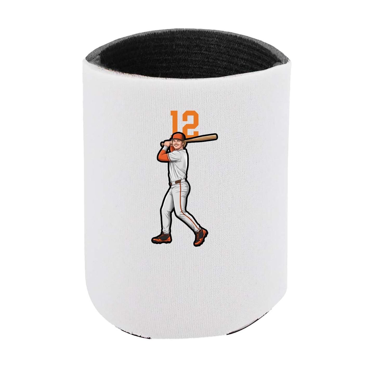 Can Holder — Number Top in White