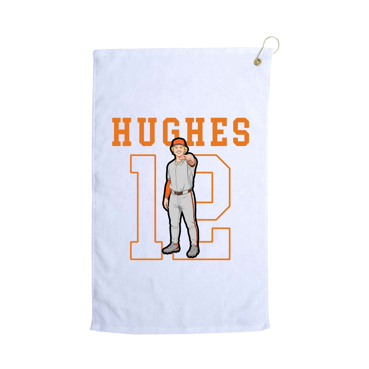 Golf Towel — Shirsey in White