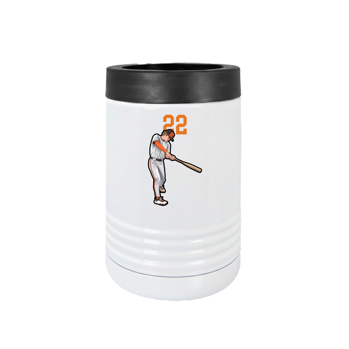 Beverage Holder — Number Top in White