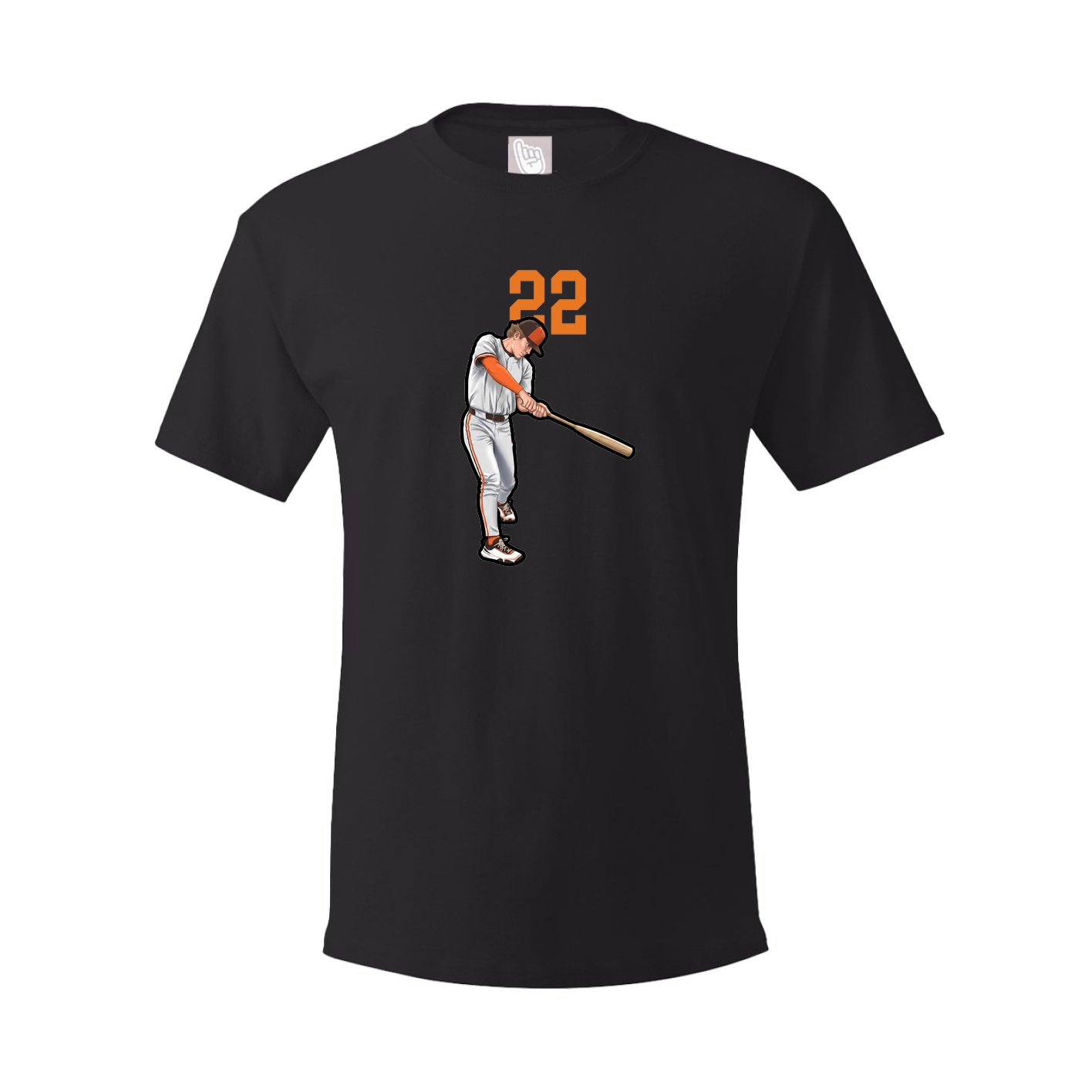 Tee — Number Top in Black