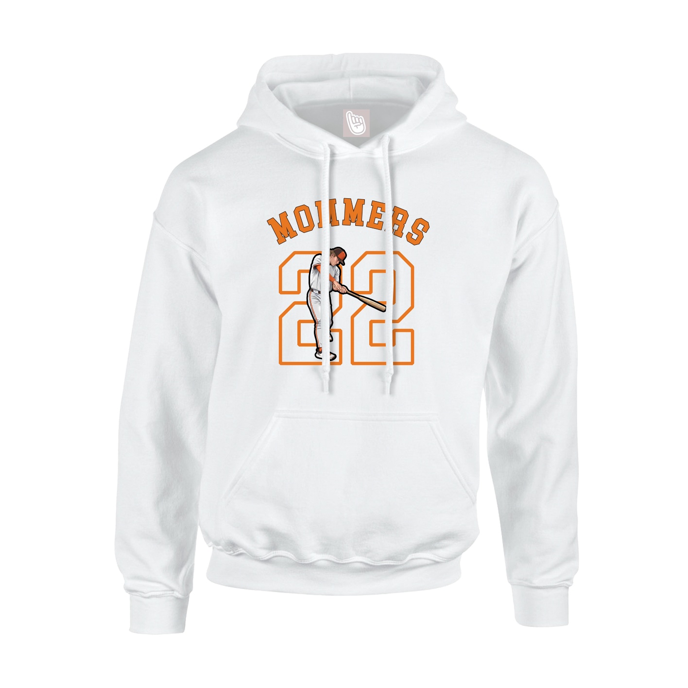 Hoodie — Shirsey Arch in White