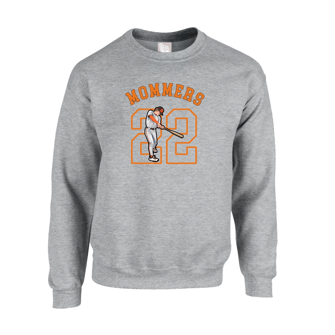 Fleece Crew — Shirsey Arch in Grey