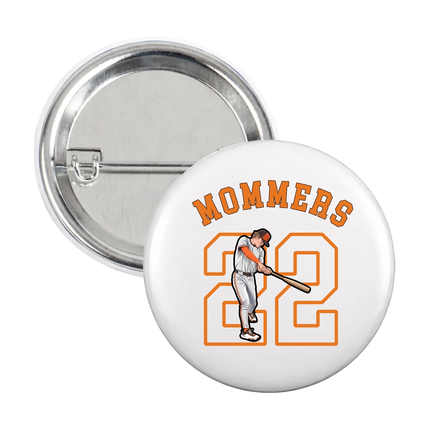 Game Day Button — Shirsey Arch in White