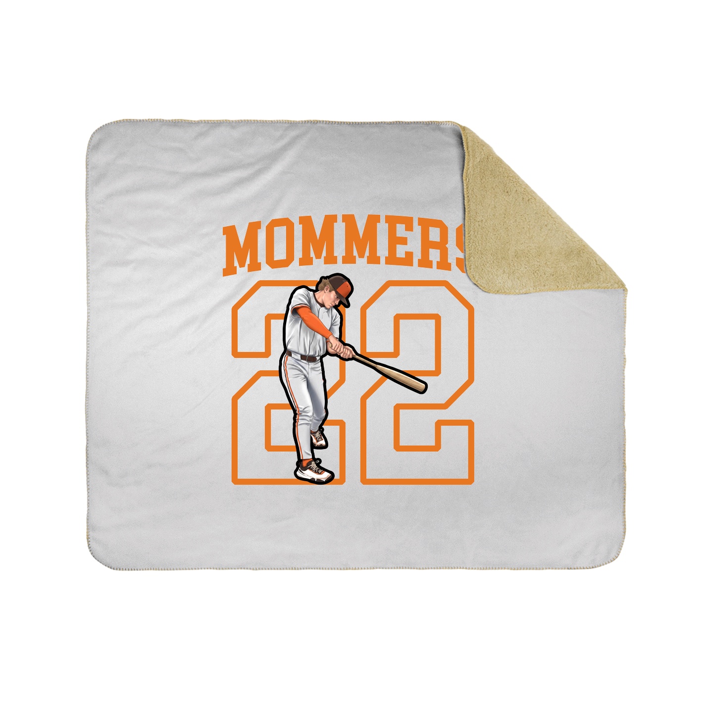 50x60 Sherpa Lined Throw Blanket