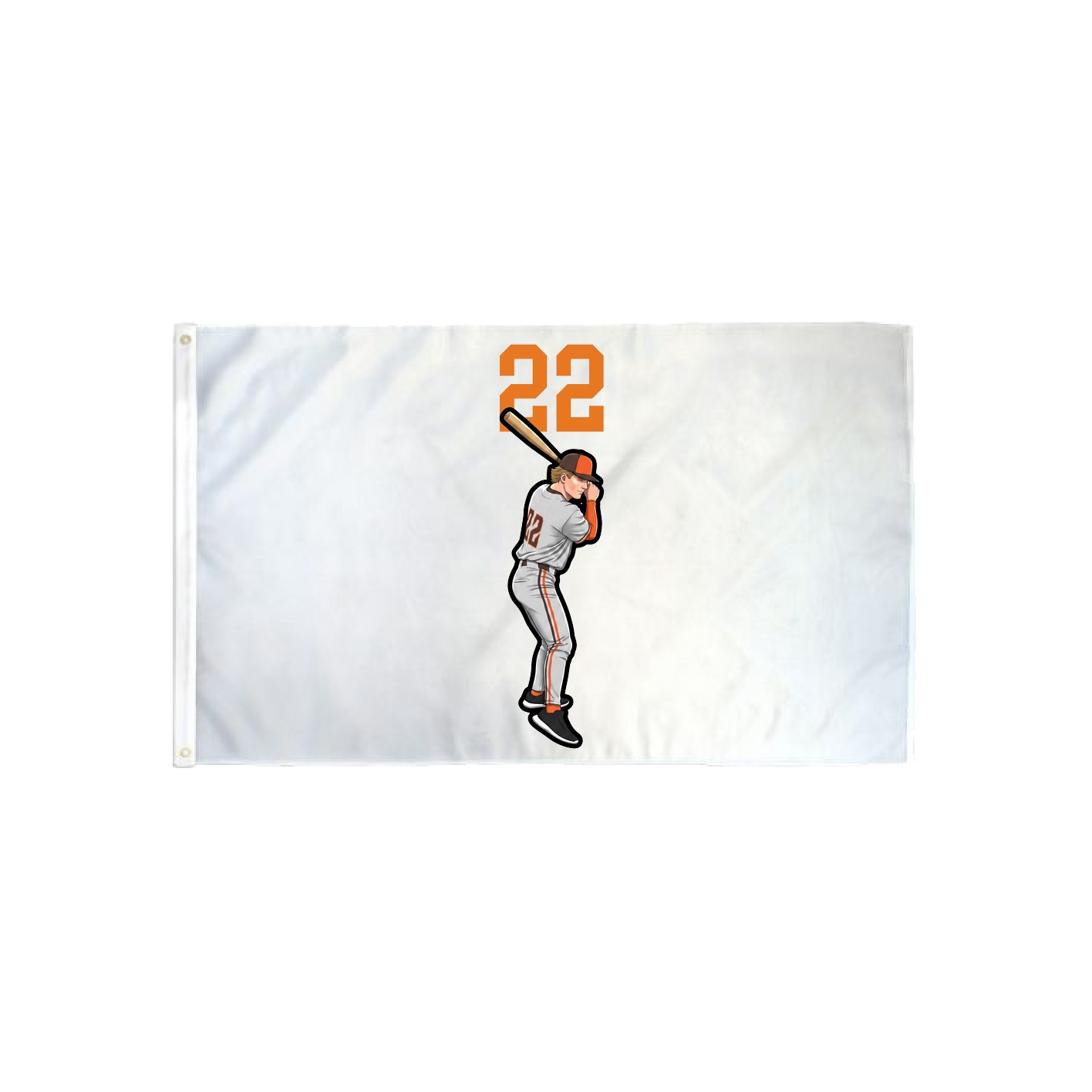 3x5 Flag — Number Top in Classic