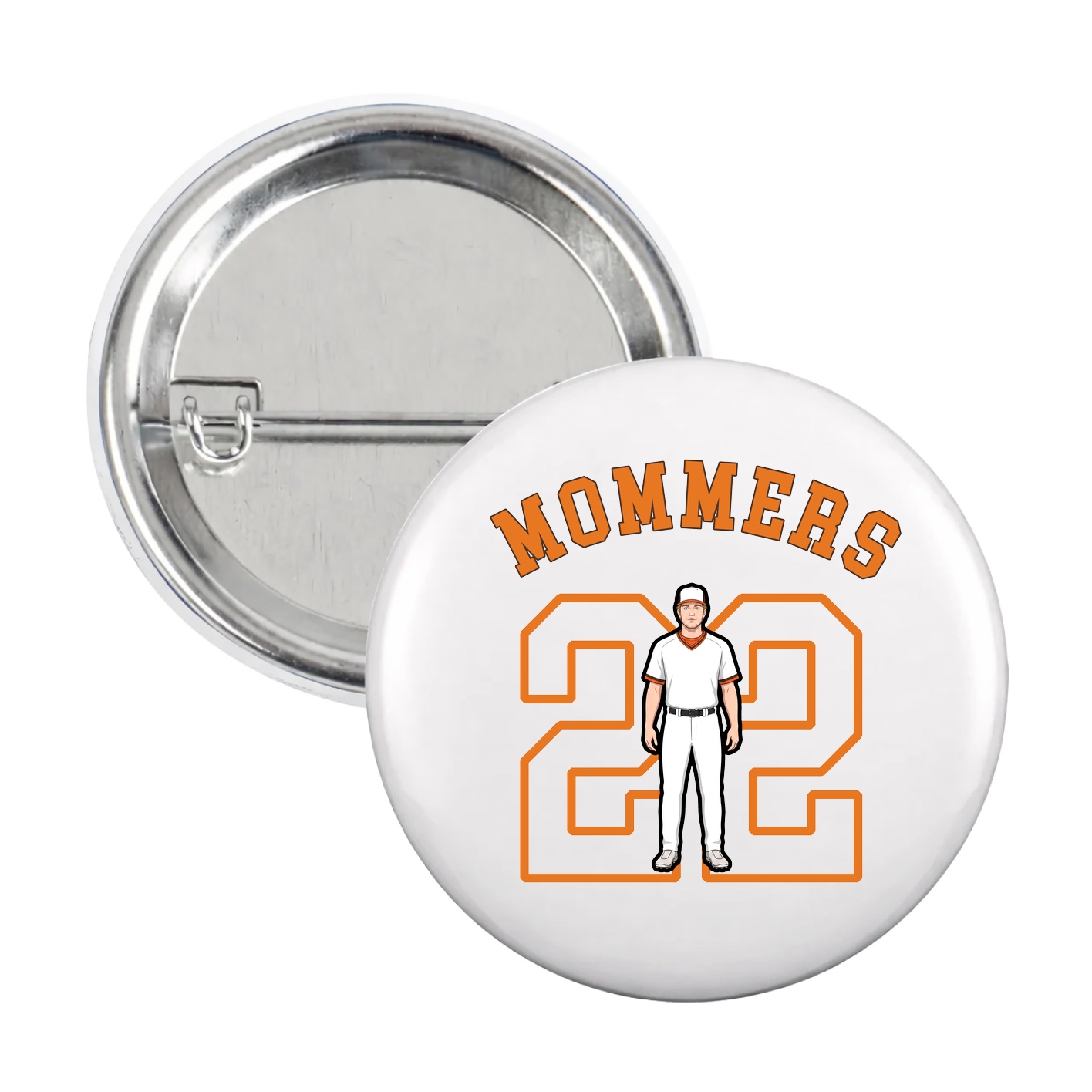 Game Day Button — Shirsey Arch in White
