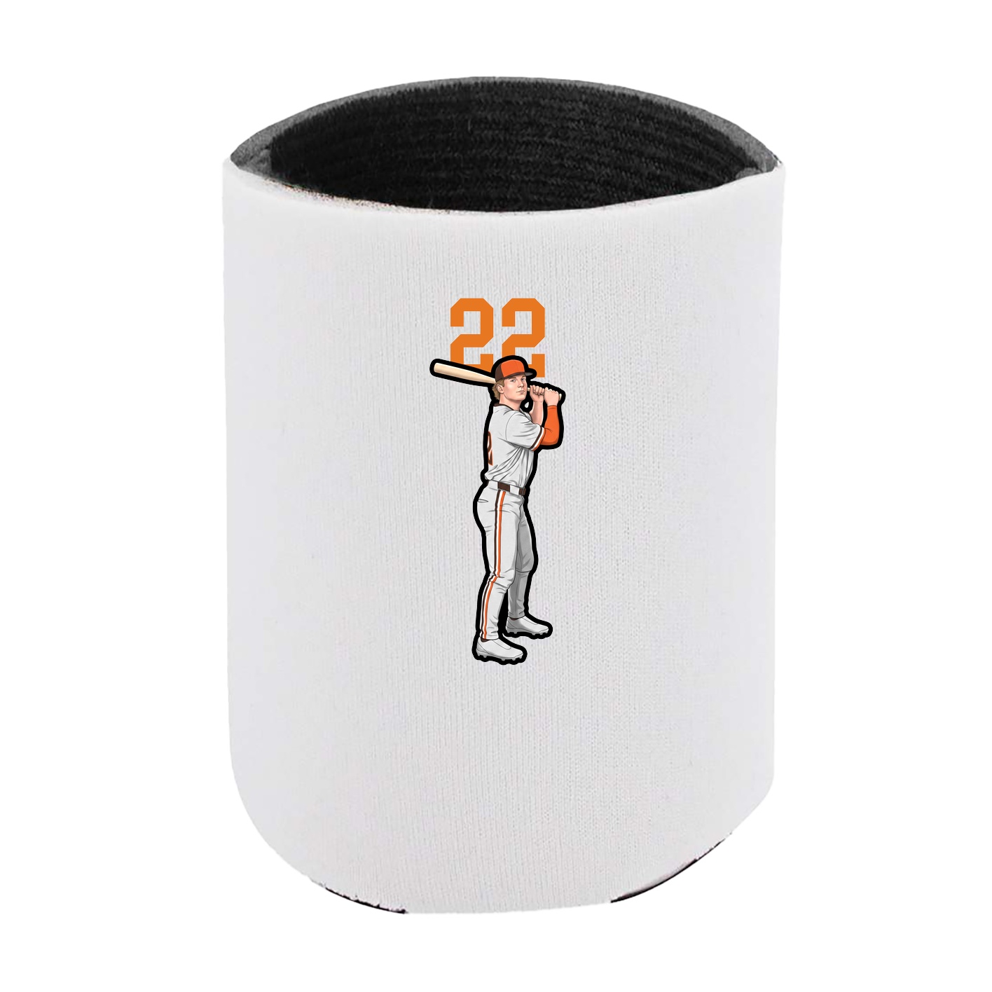 Can Holder — Number Top in White
