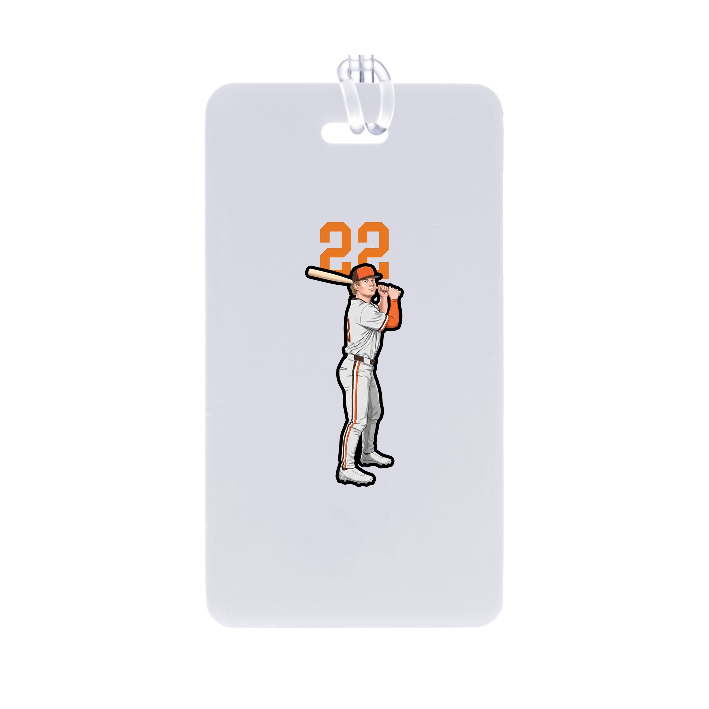 Bag Tag — Number Top in Classic
