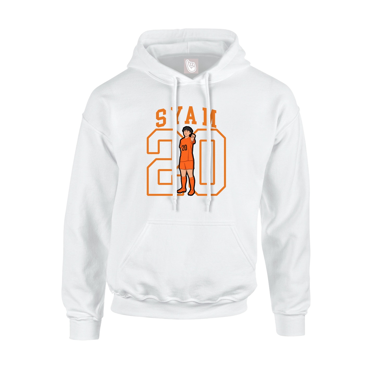 Hoodie — Shirsey in White