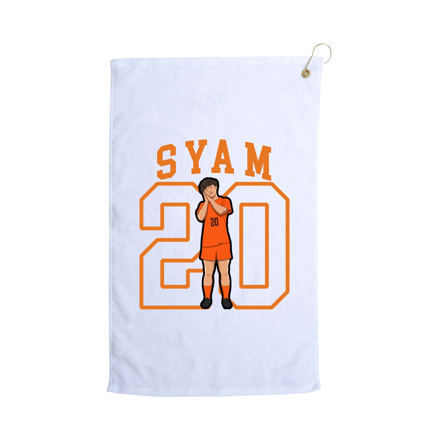 Golf Towel — Shirsey in White