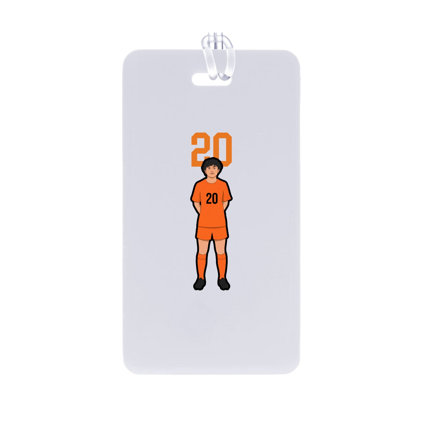 Bag Tag — Number Top in Classic