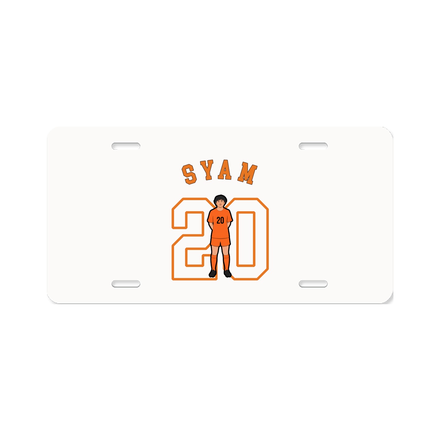 License Plate — Shirsey Arch in Classic