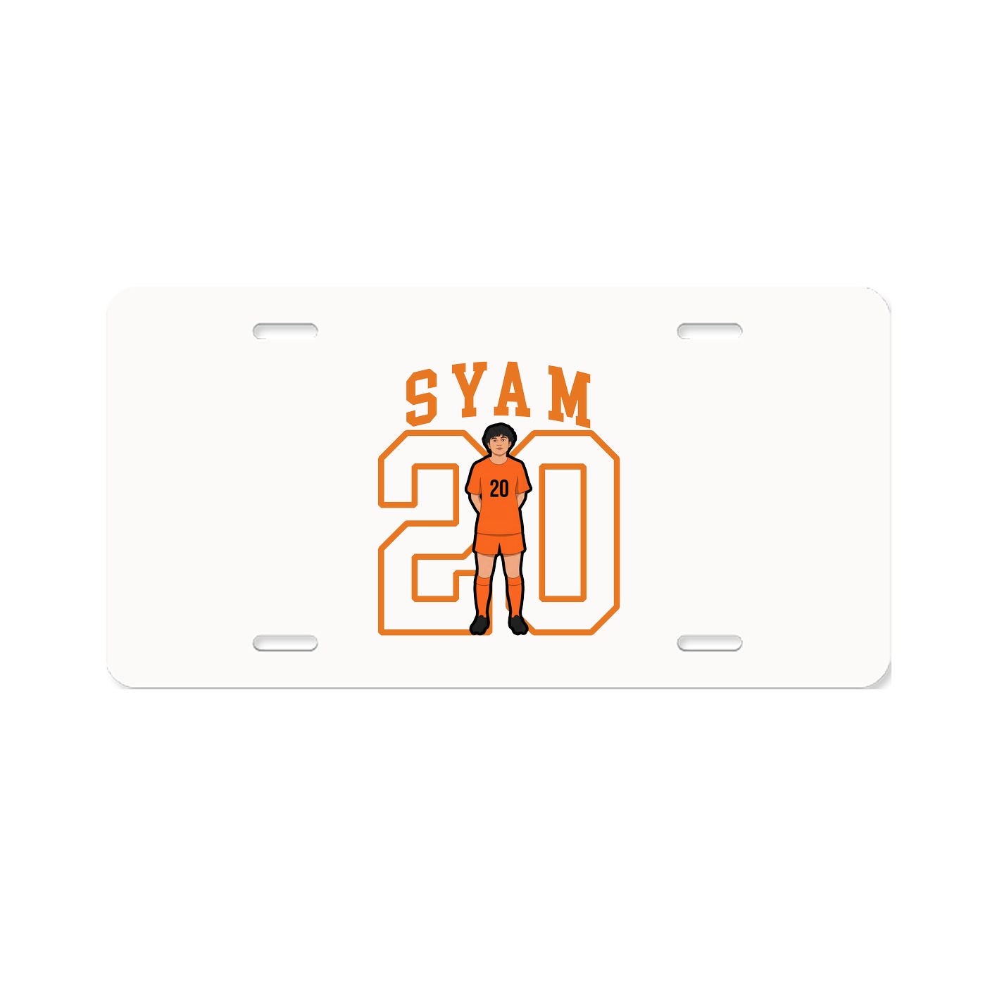 License Plate — Shirsey in Classic