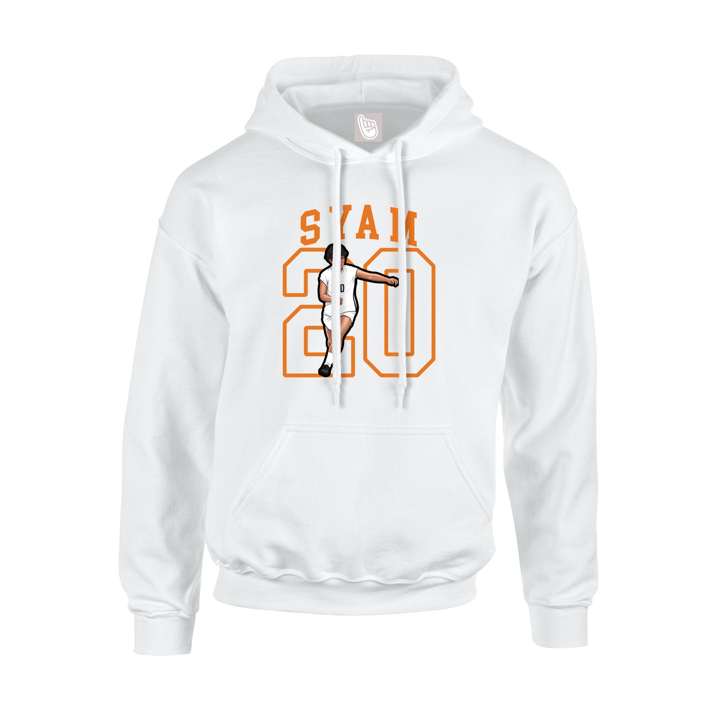 Hoodie — Shirsey in White