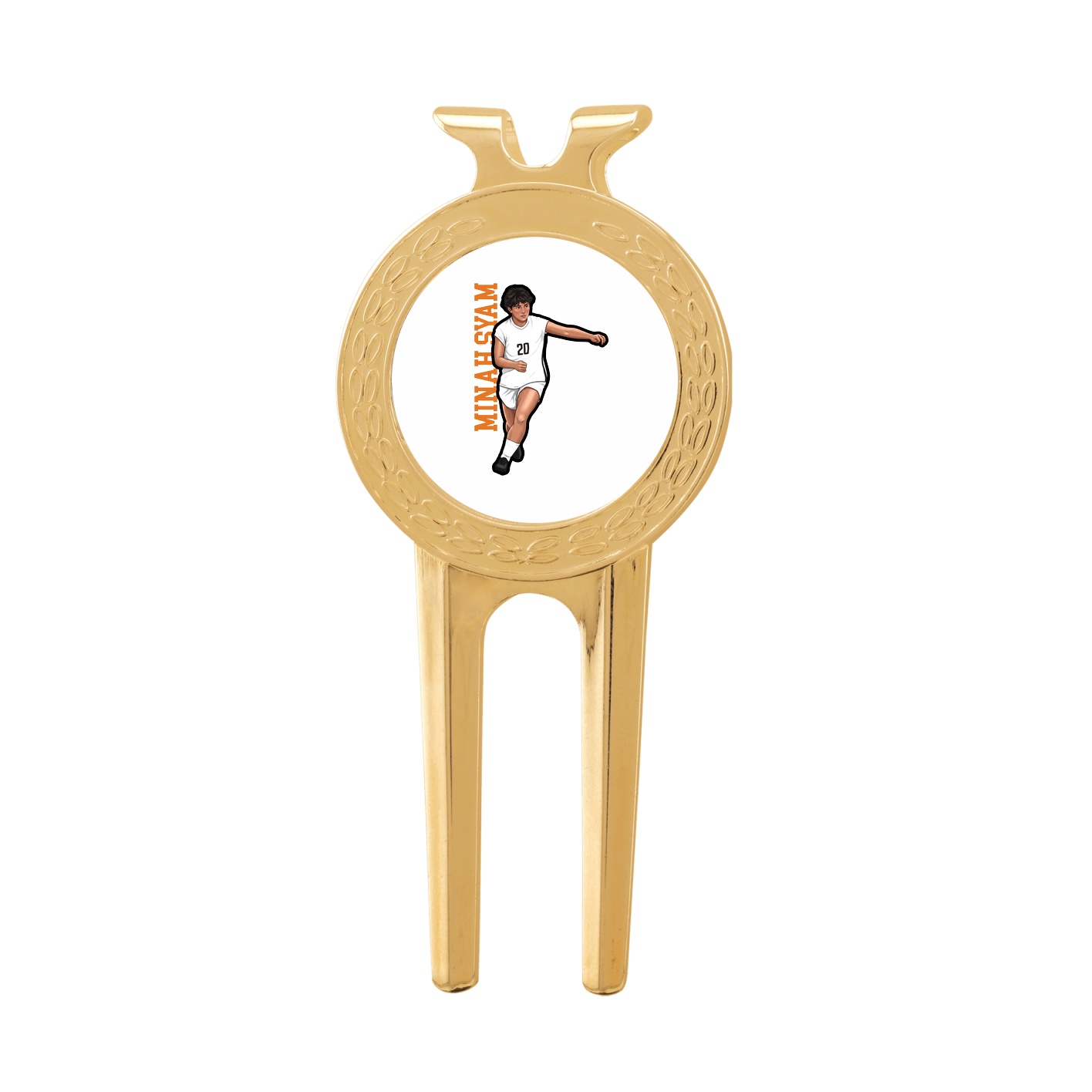 Divot Tool with Ball Marker — Name Vertical in Classic