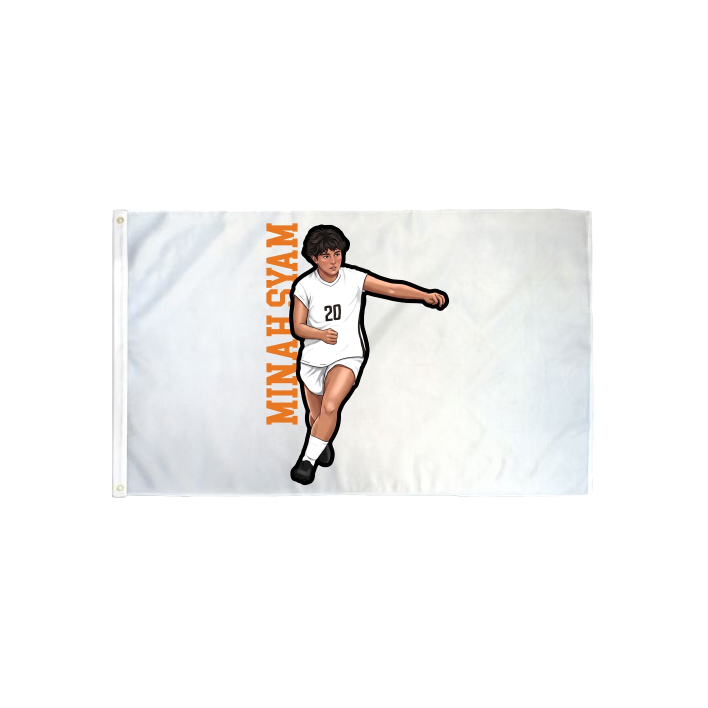 3x5 Flag — Name Vertical in Classic