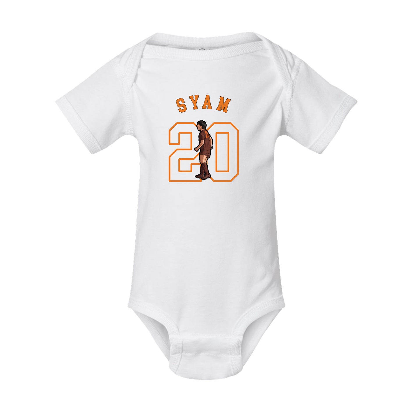 Baby Onesie — Shirsey Arch in White