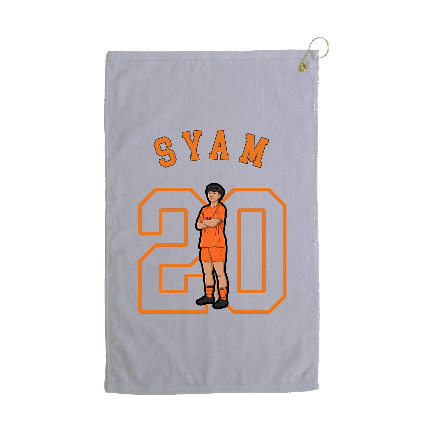 Golf Towel — Shirsey Arch in Grey