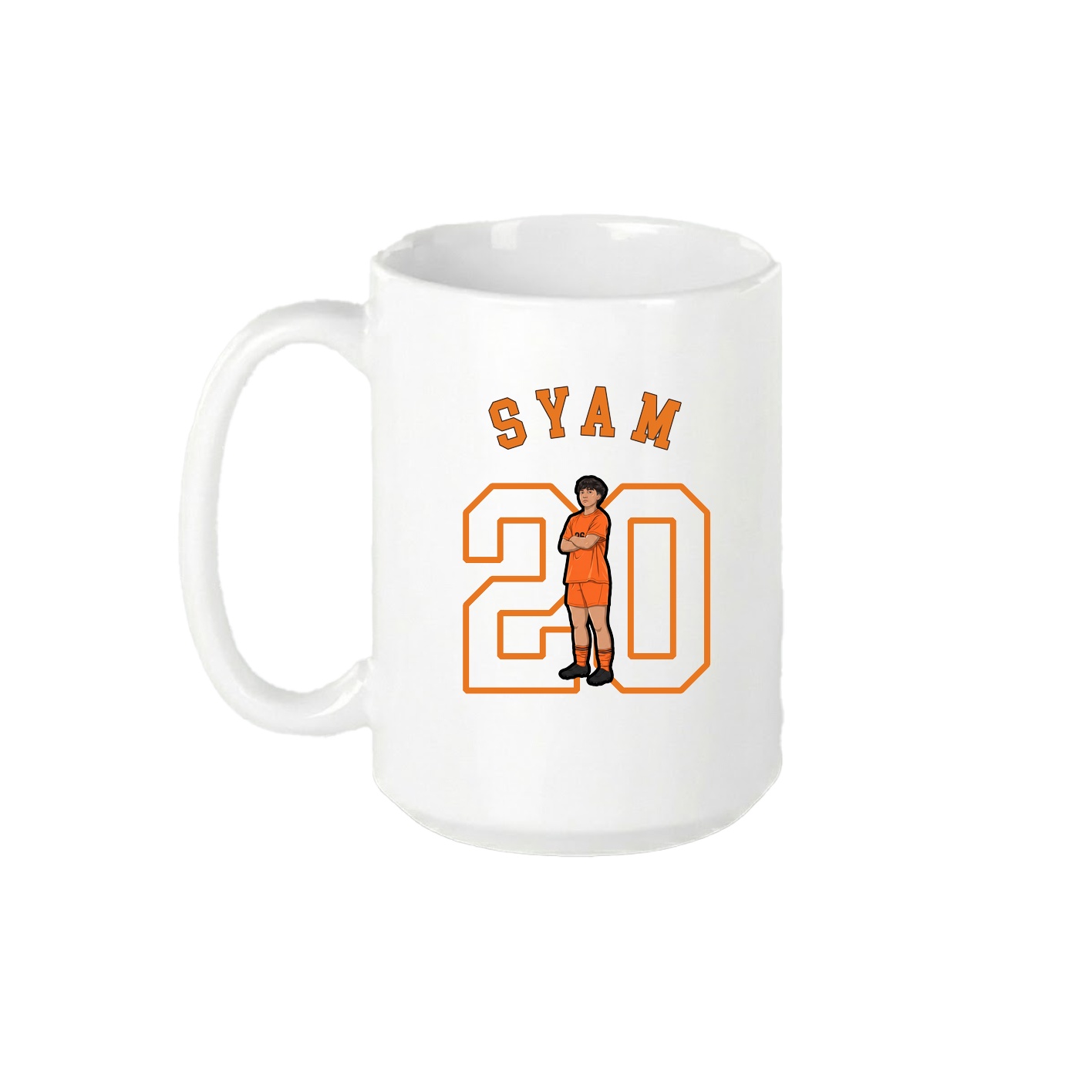 15oz Coffee Mug — Shirsey Arch in White