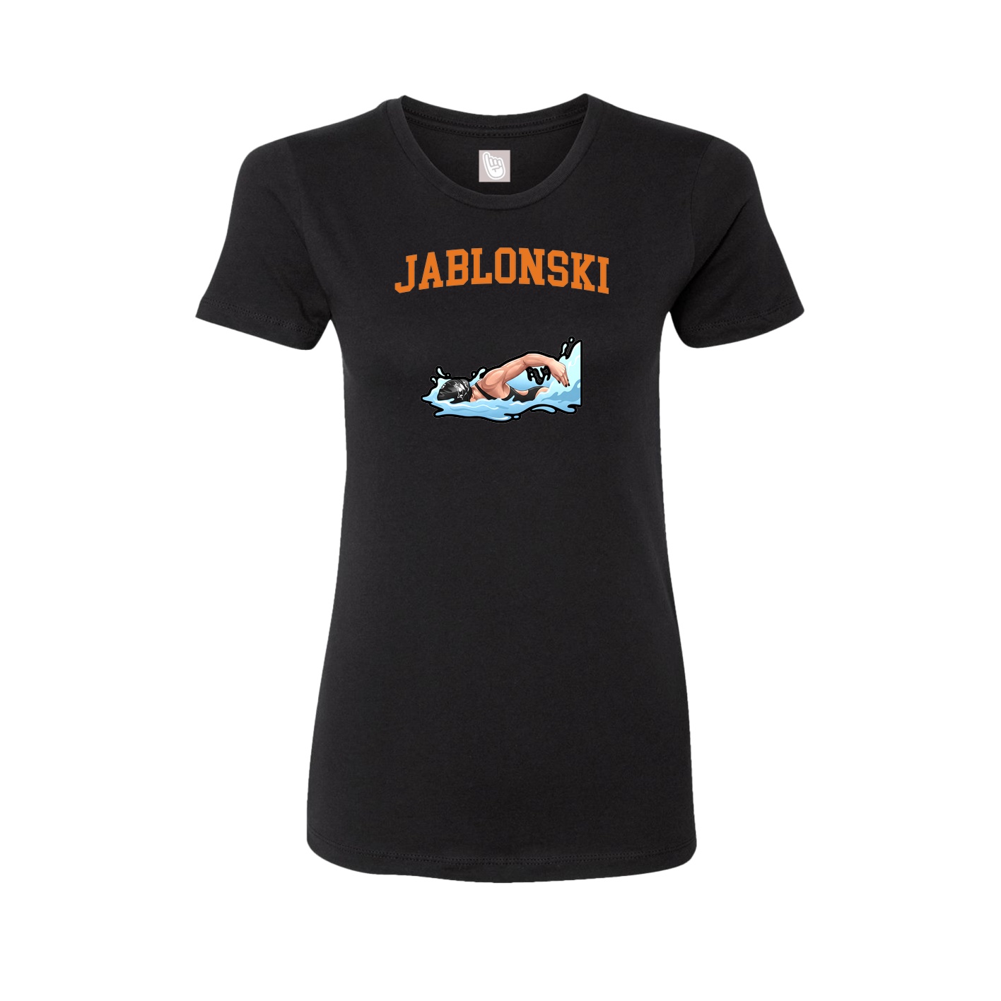Fitted Women's Tee — Shirsey in Black