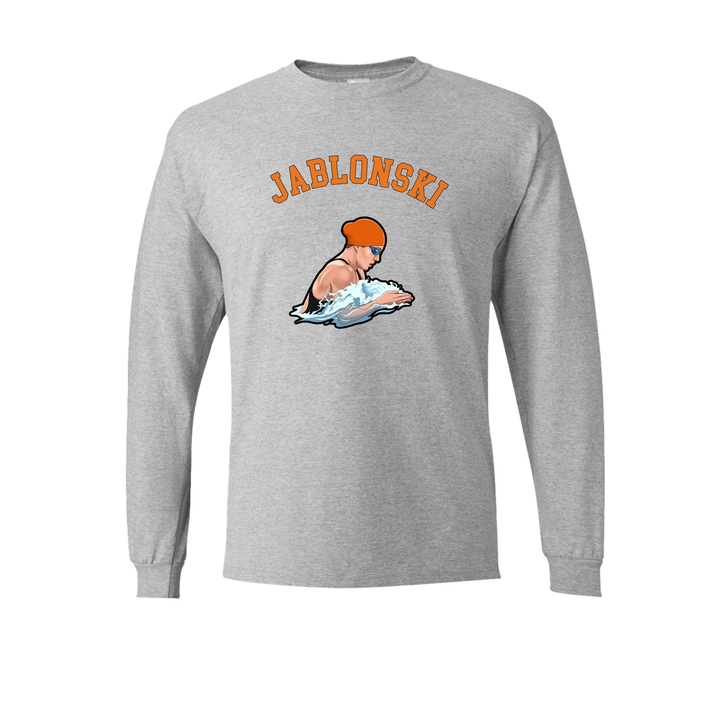 Long Sleeve Tee — Shirsey Arch in Grey
