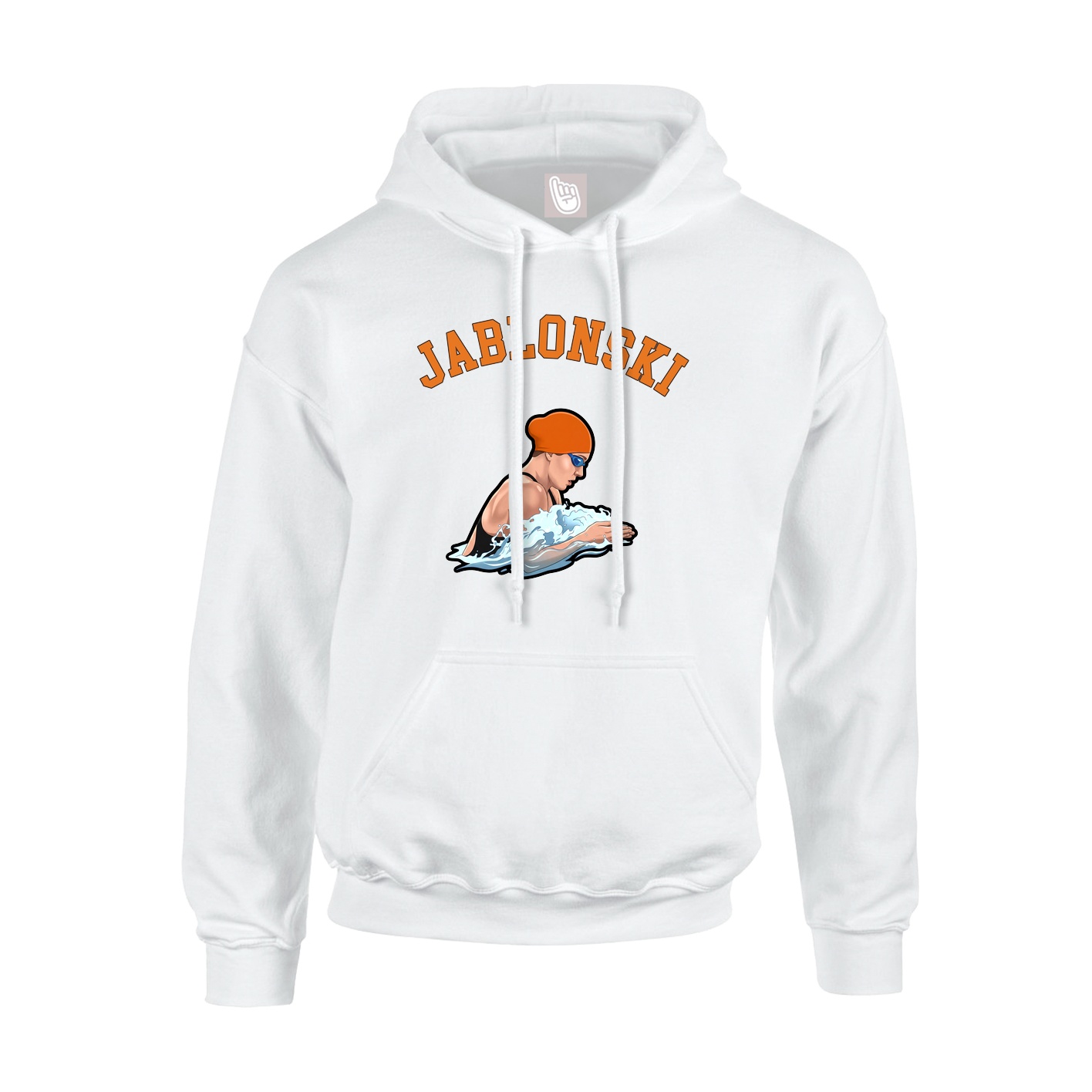 Hoodie — Shirsey Arch in White