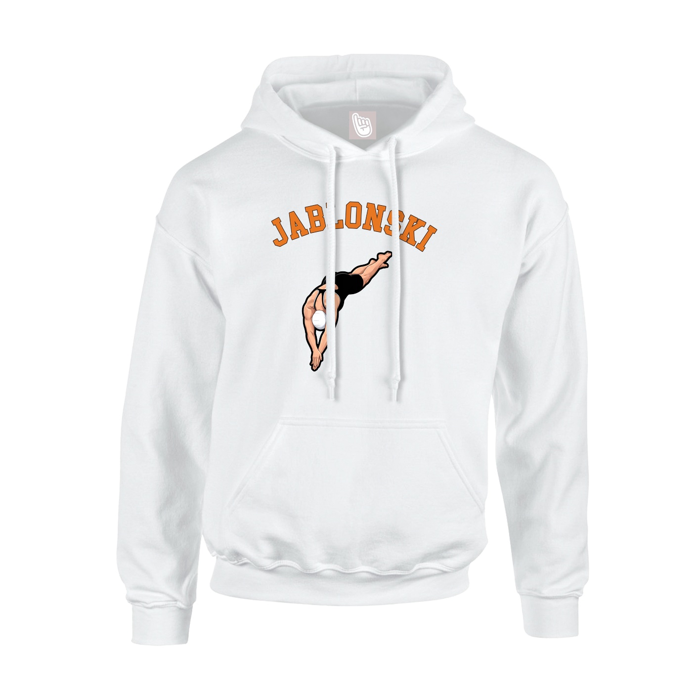 Hoodie — Shirsey Arch in White