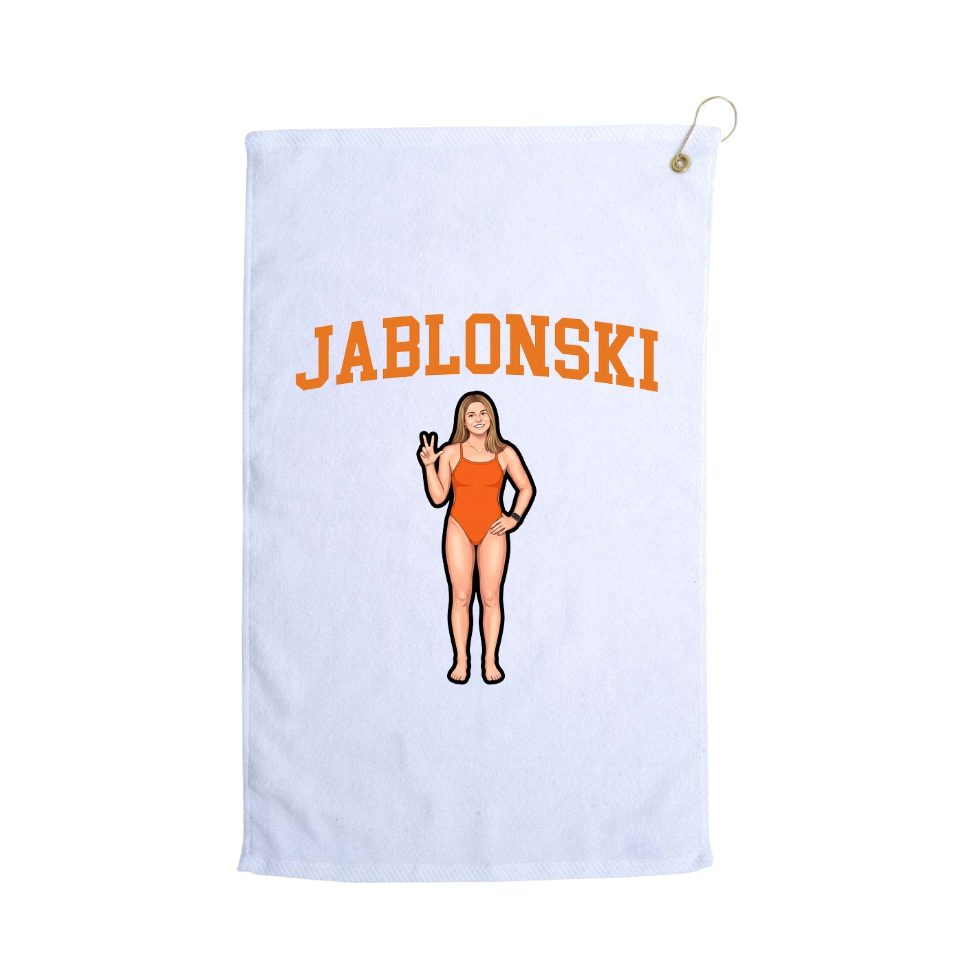 Golf Towel — Shirsey in White