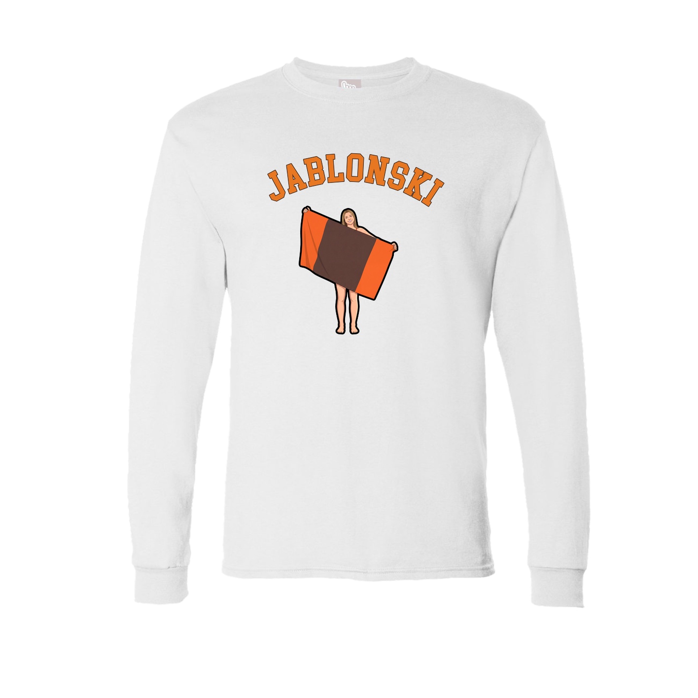 Long Sleeve Tee — Shirsey Arch in White