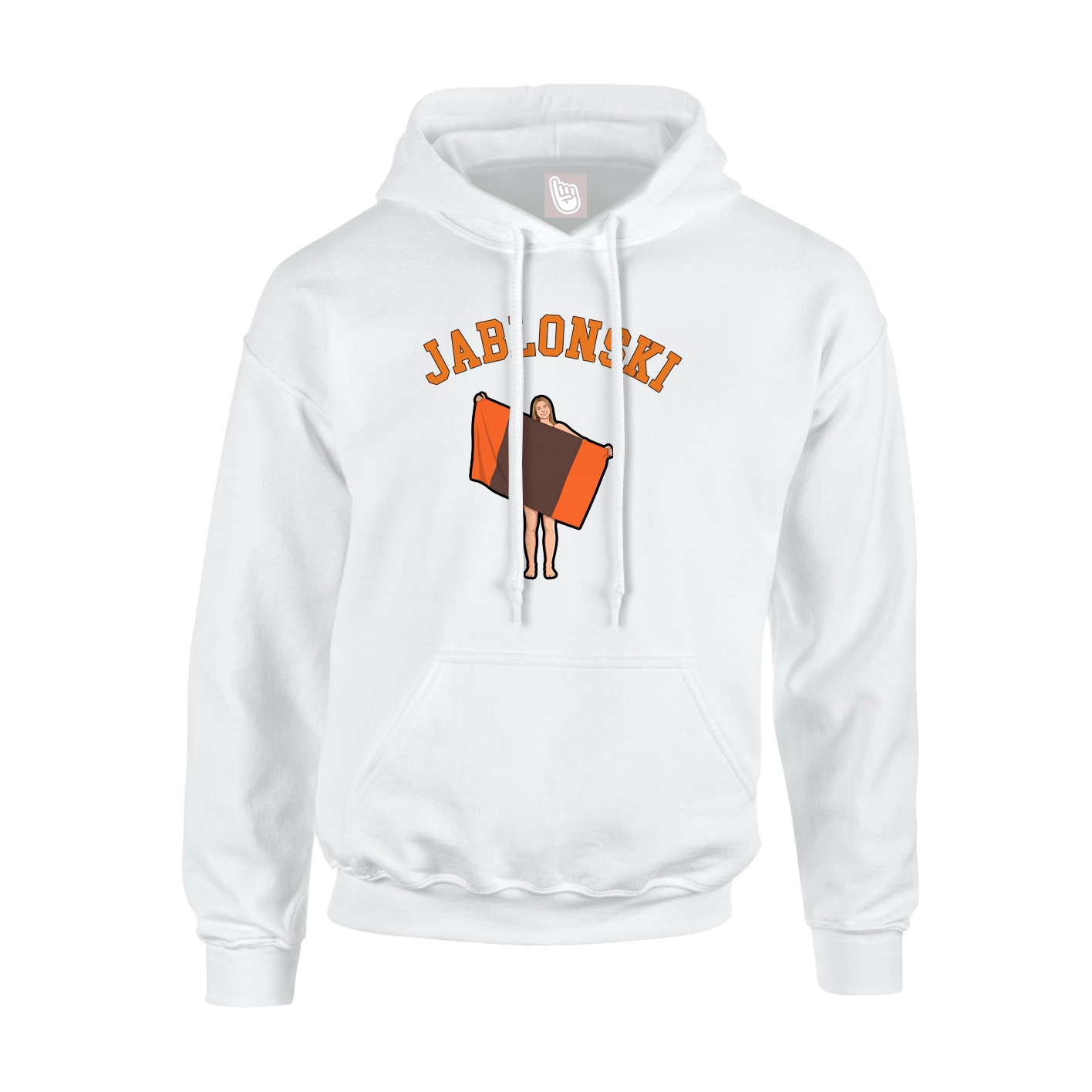 Youth Hoodie — Shirsey Arch in White