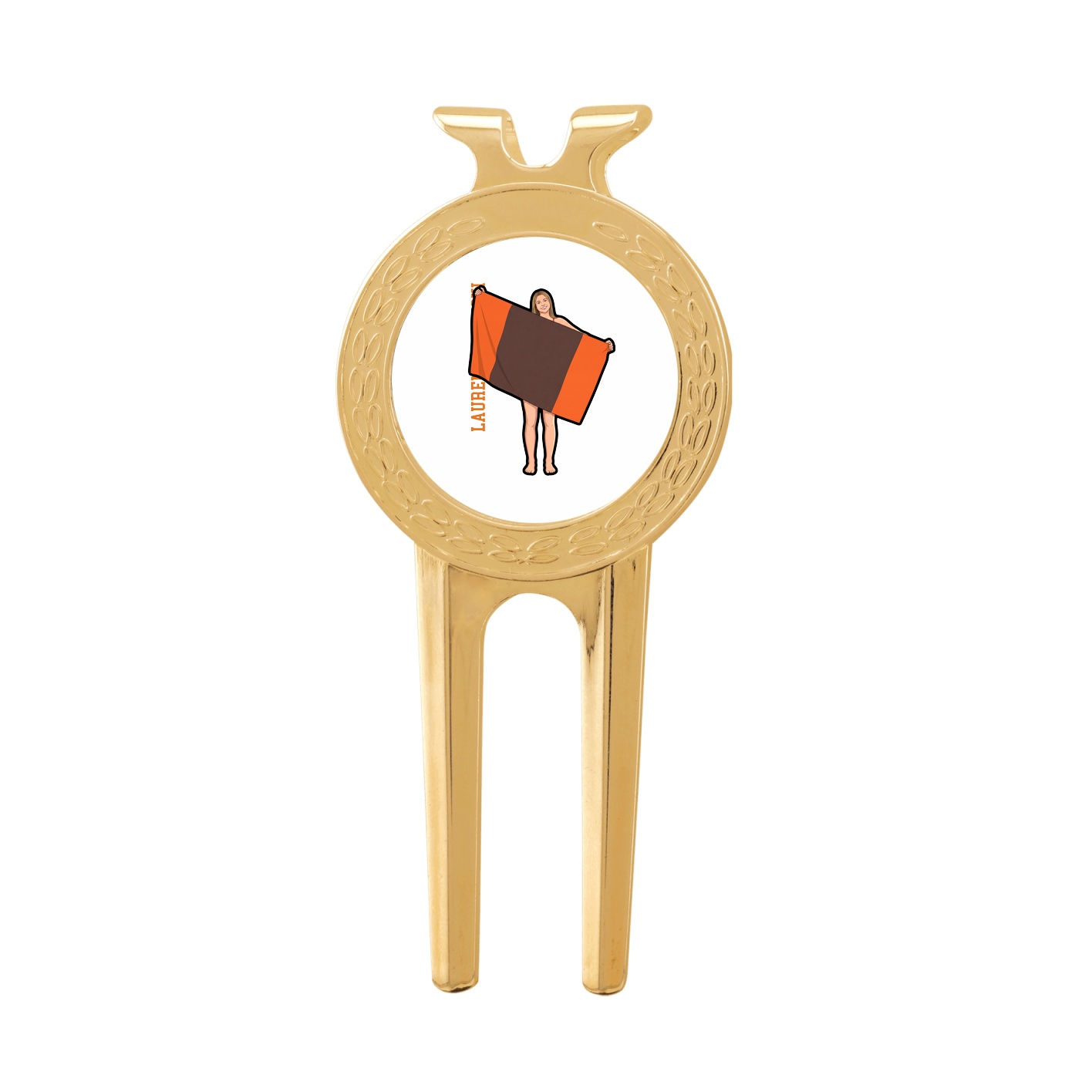 Divot Tool with Ball Marker — Name Vertical in Classic