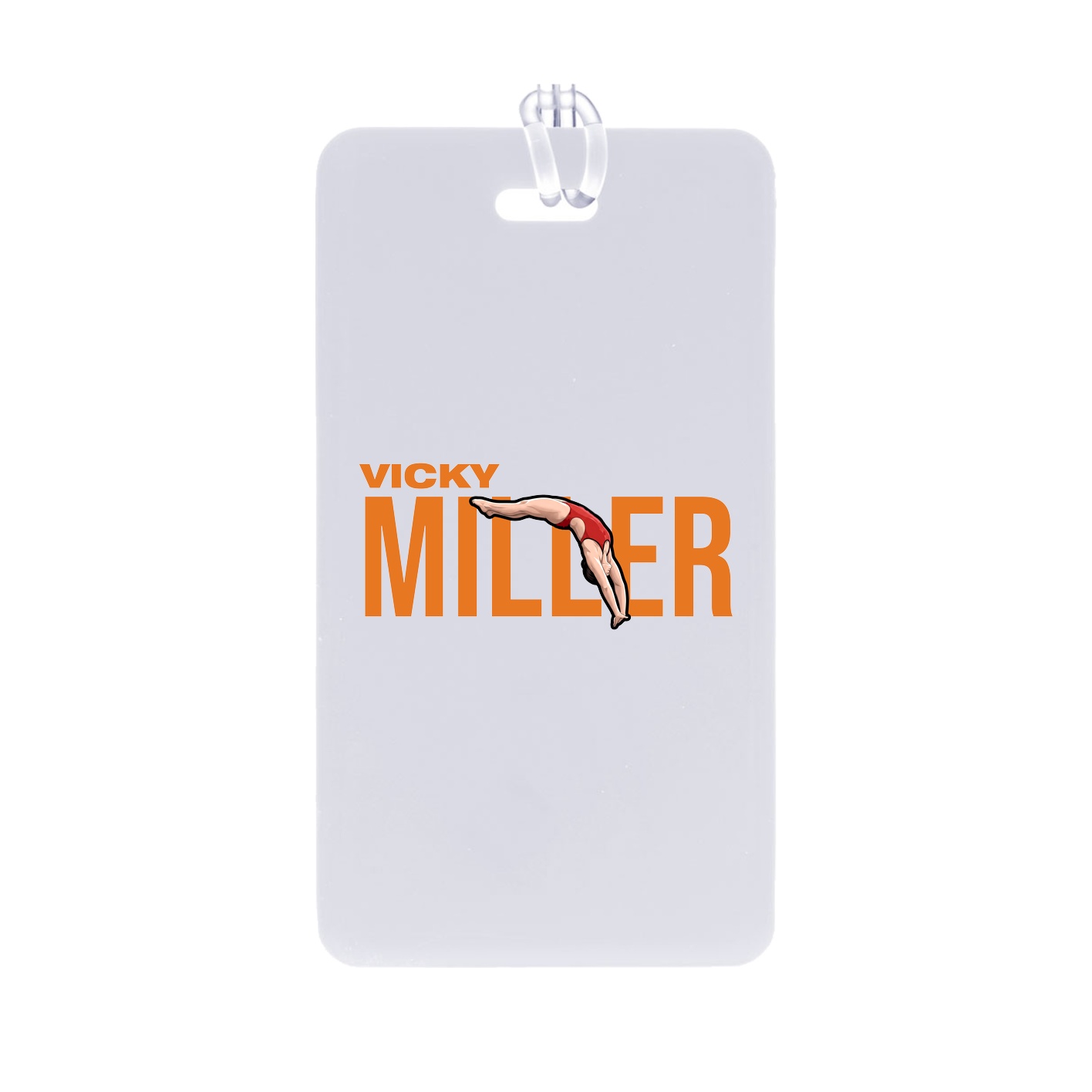 Bag Tag — Player Name in Classic