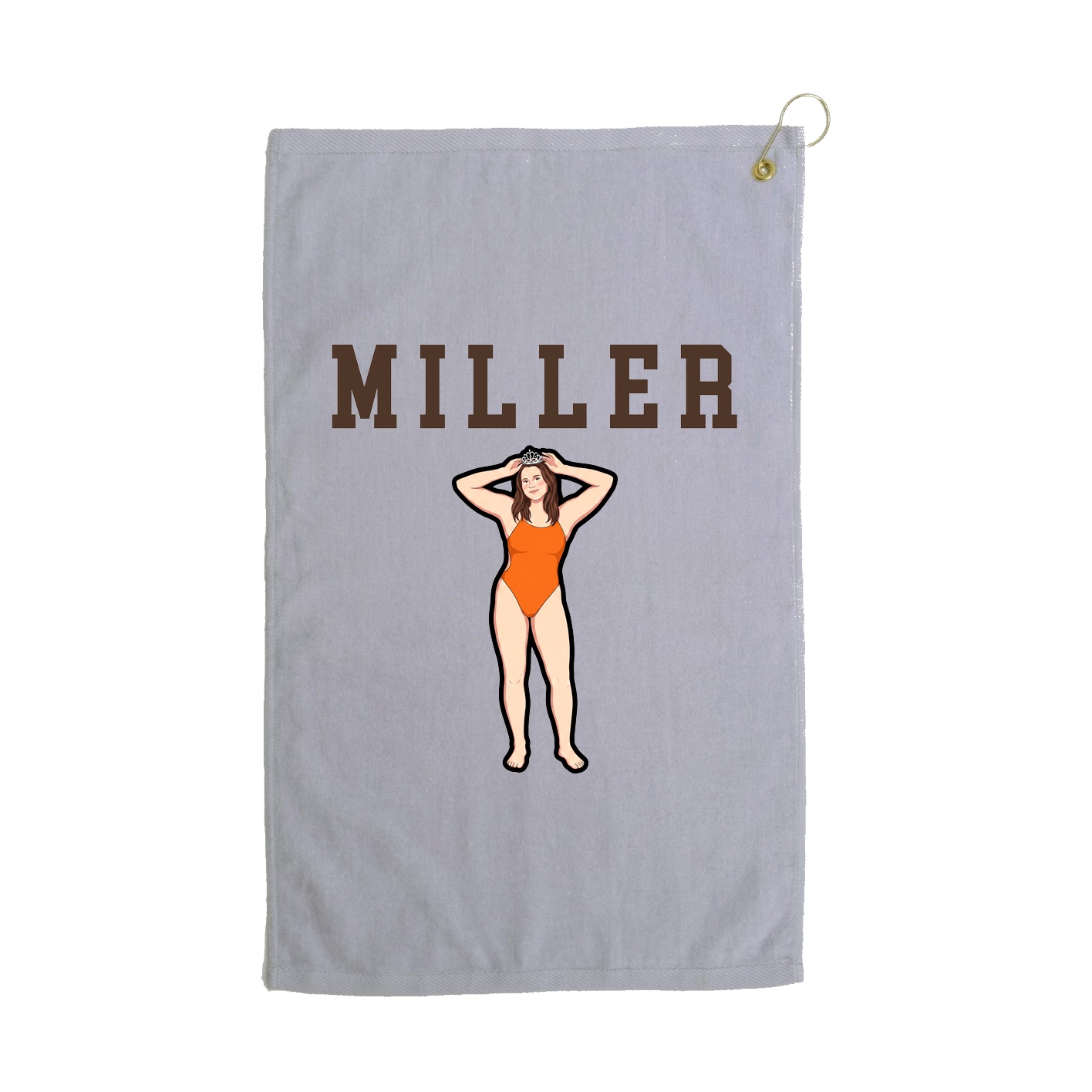 Golf Towel — Shirsey in Grey