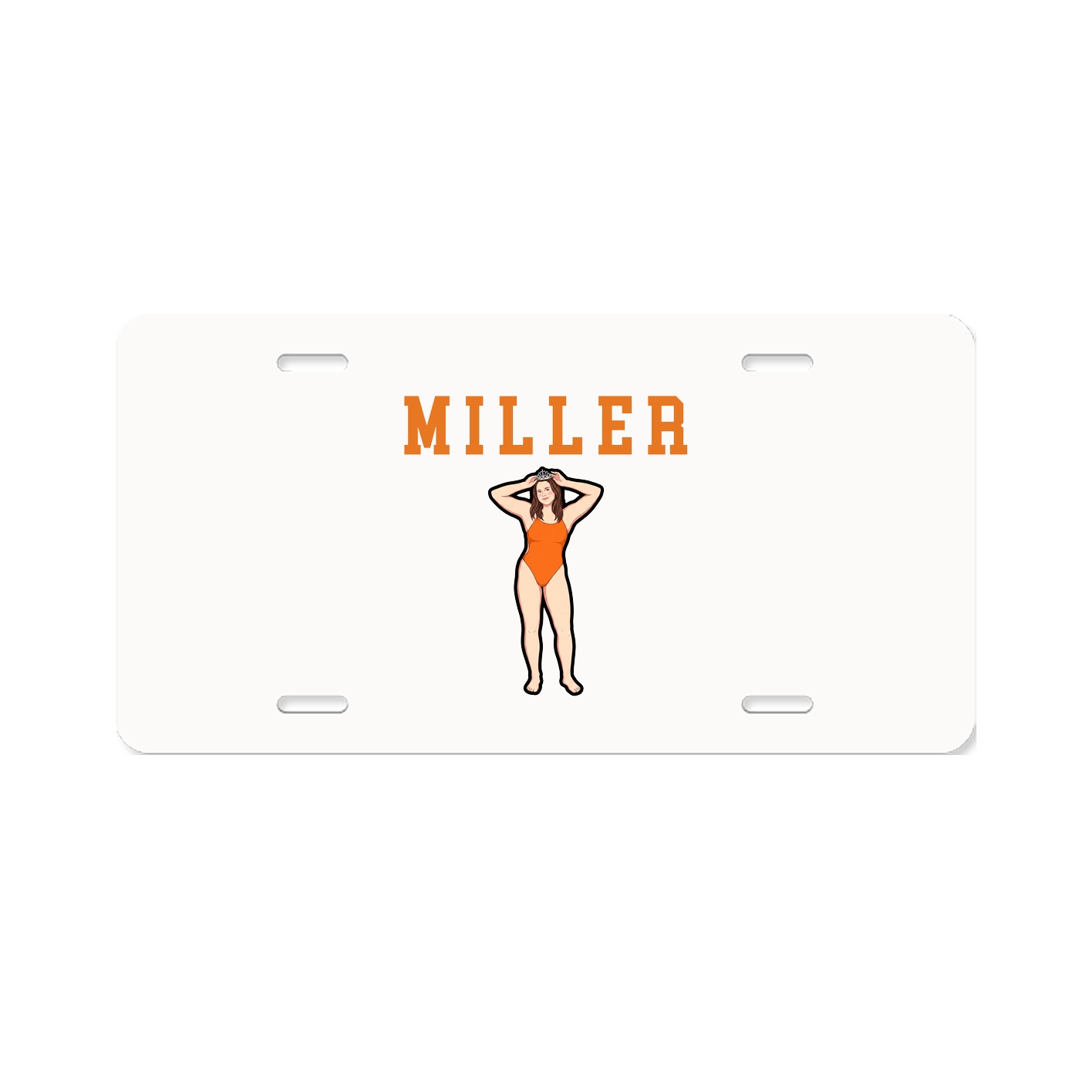 License Plate — Shirsey in Classic