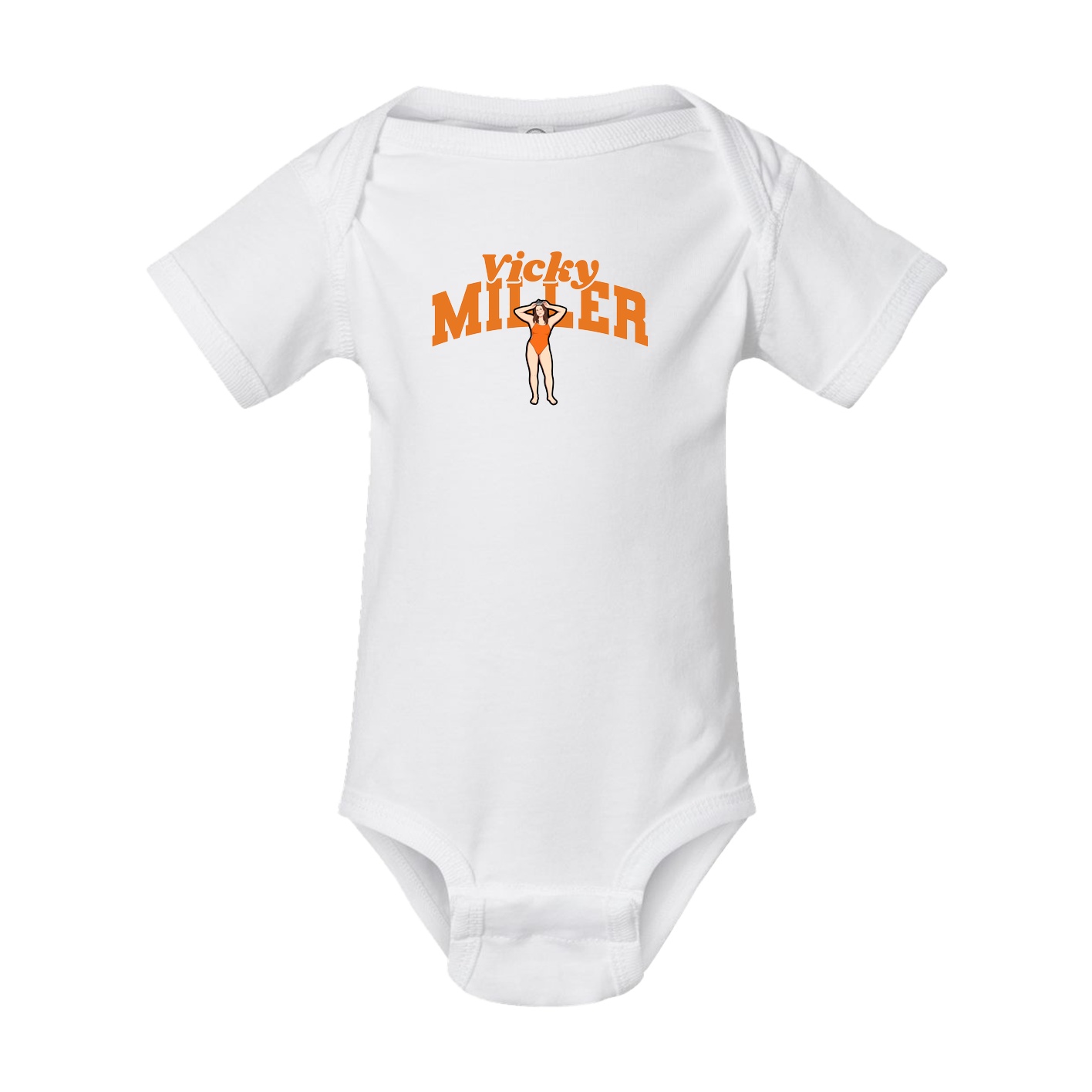 Baby Onesie — Signature Arch in White
