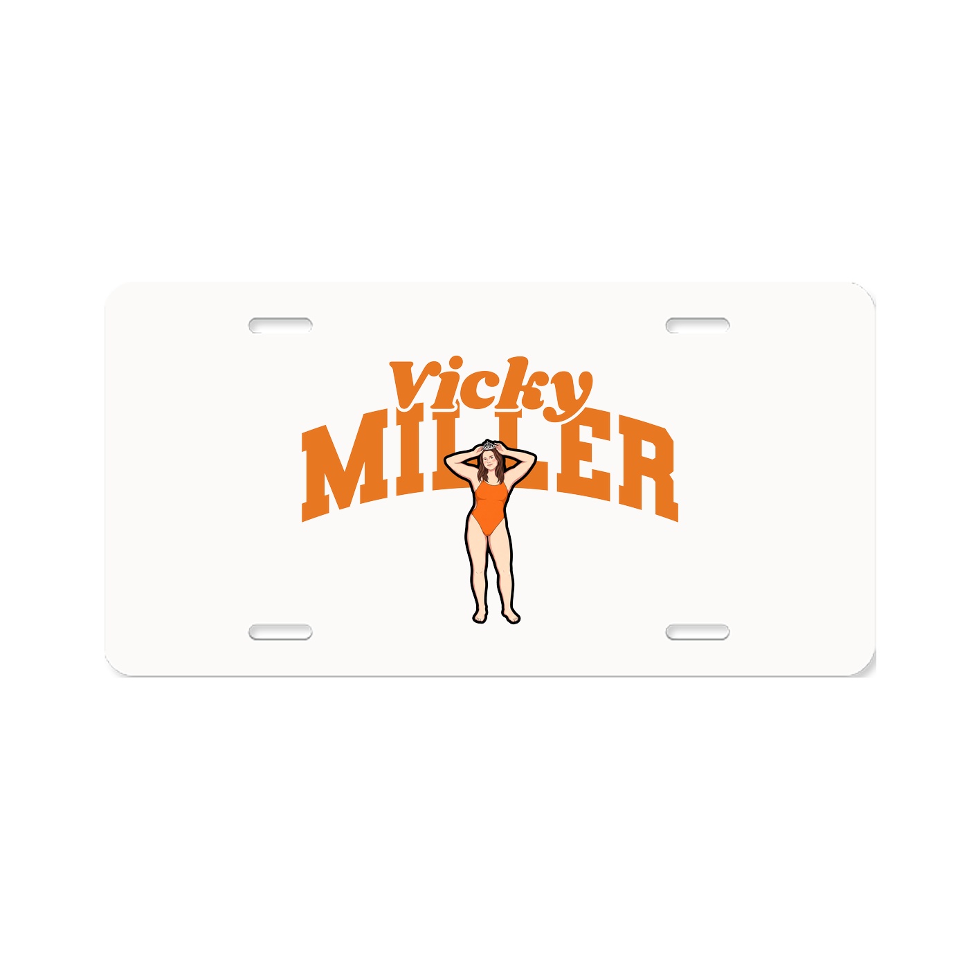 License Plate — Signature Arch in Classic