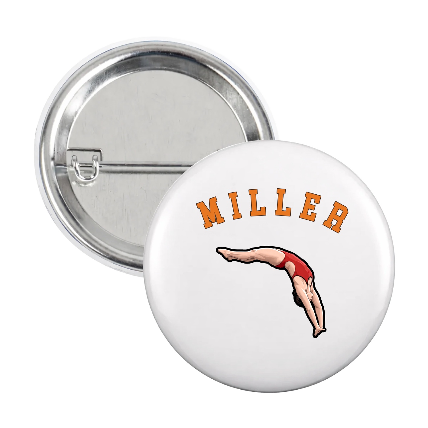 Game Day Button — Shirsey Arch in White