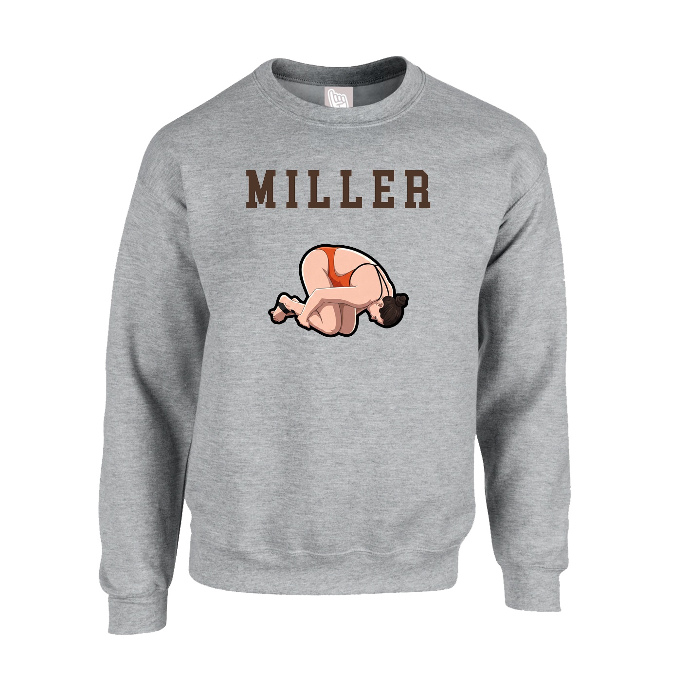 Fleece Crew — Shirsey in Grey