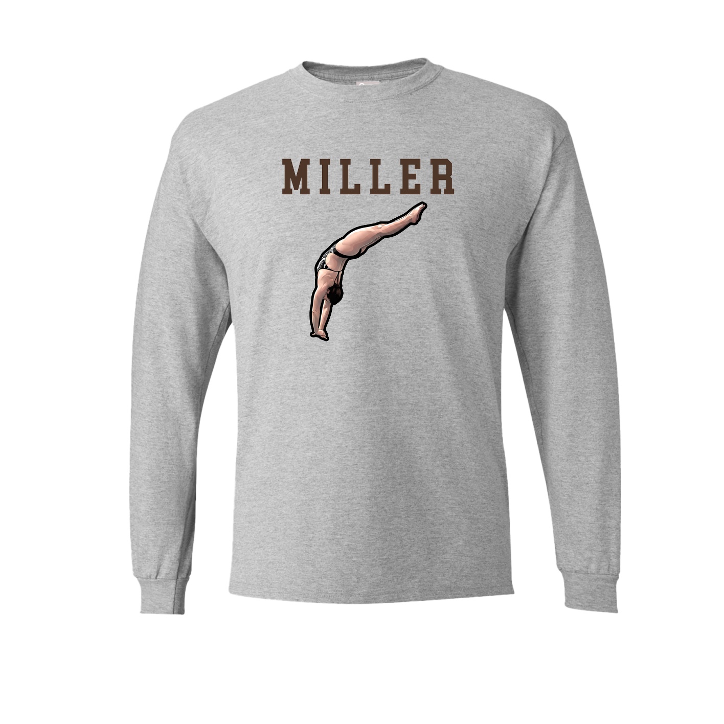 Long Sleeve Tee — Shirsey in Grey