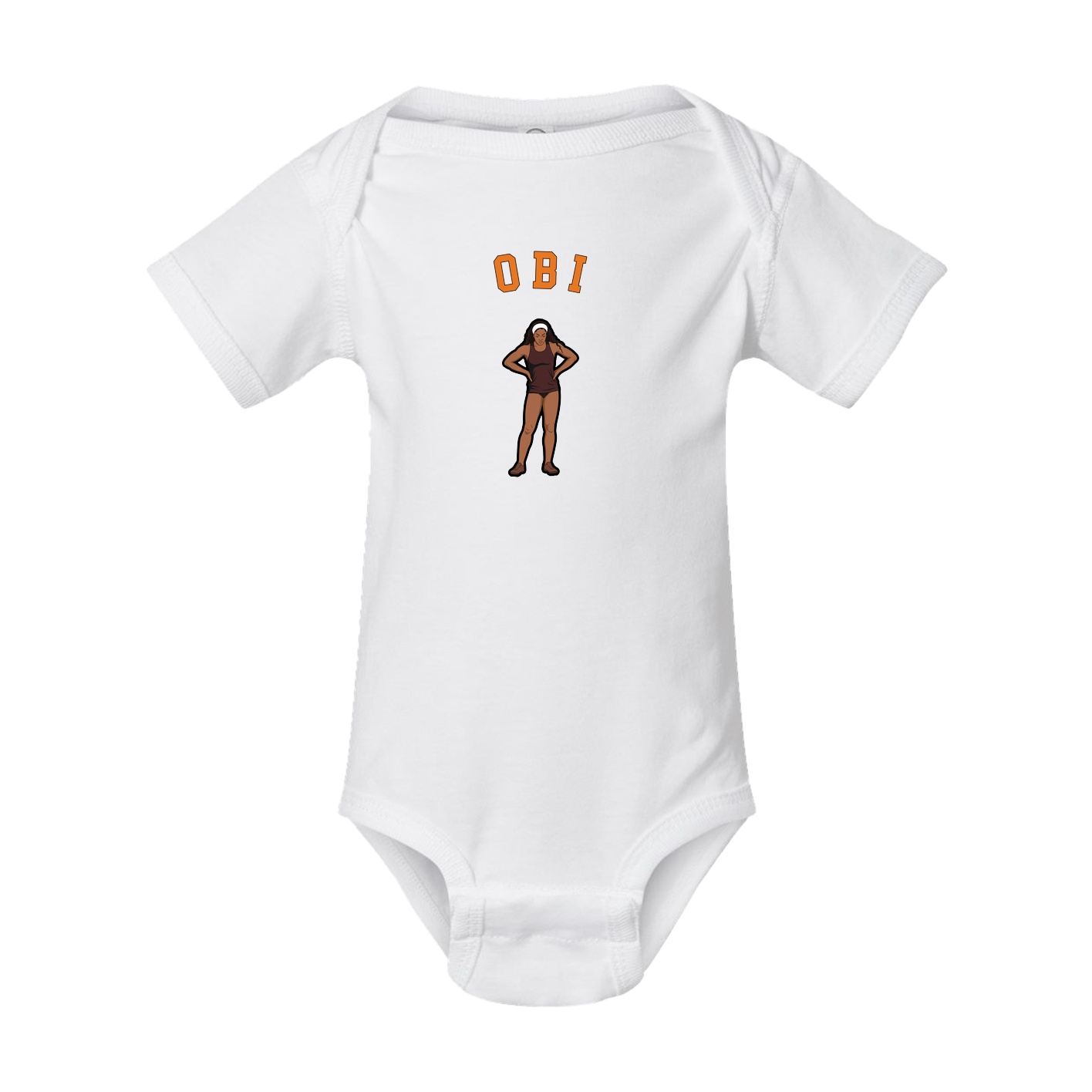 Baby Onesie — Shirsey Arch in White