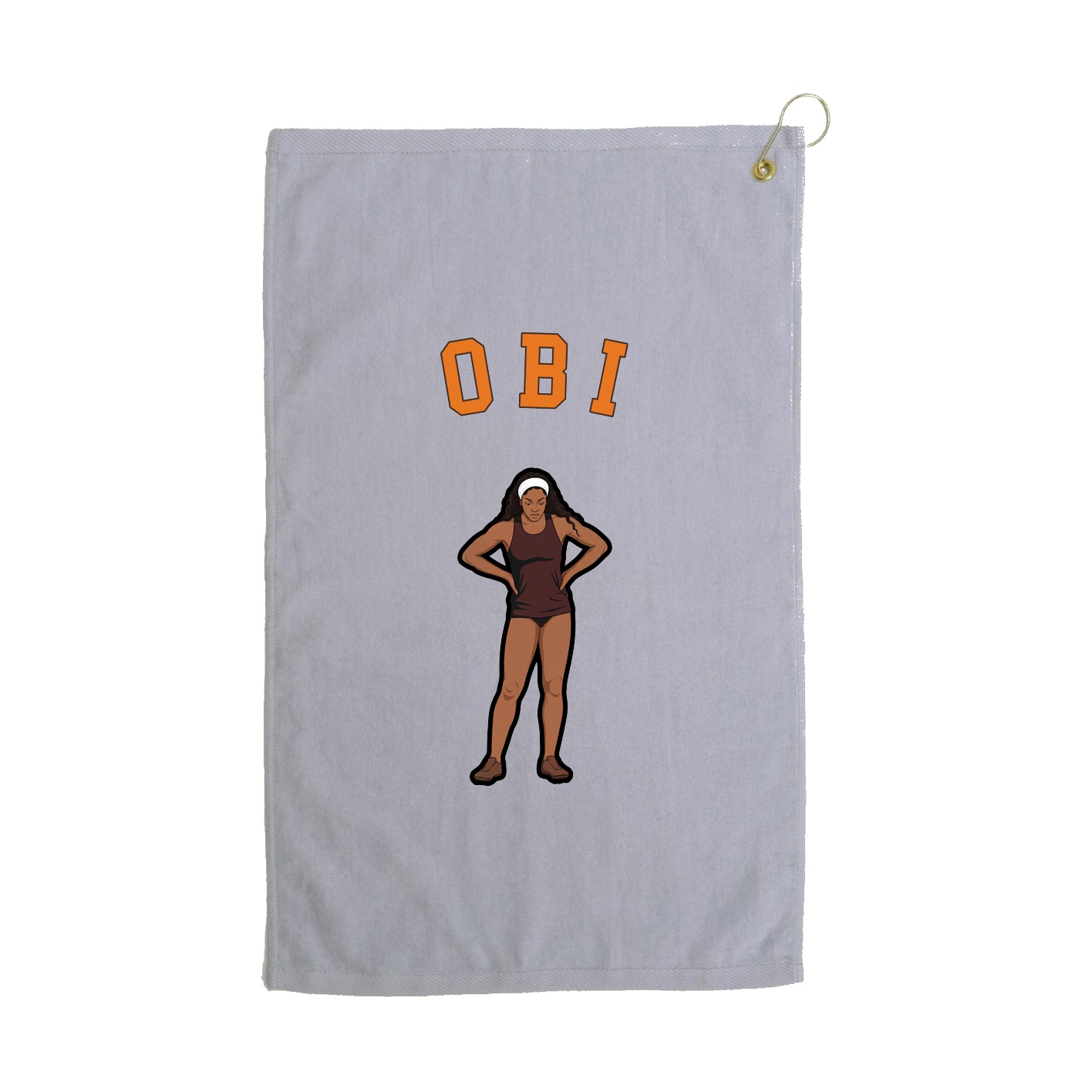 Golf Towel — Shirsey Arch in Grey