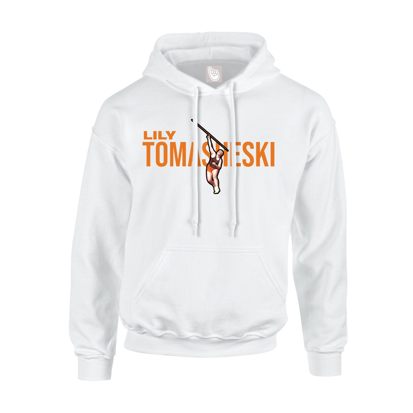 Hoodie — Player Name in White
