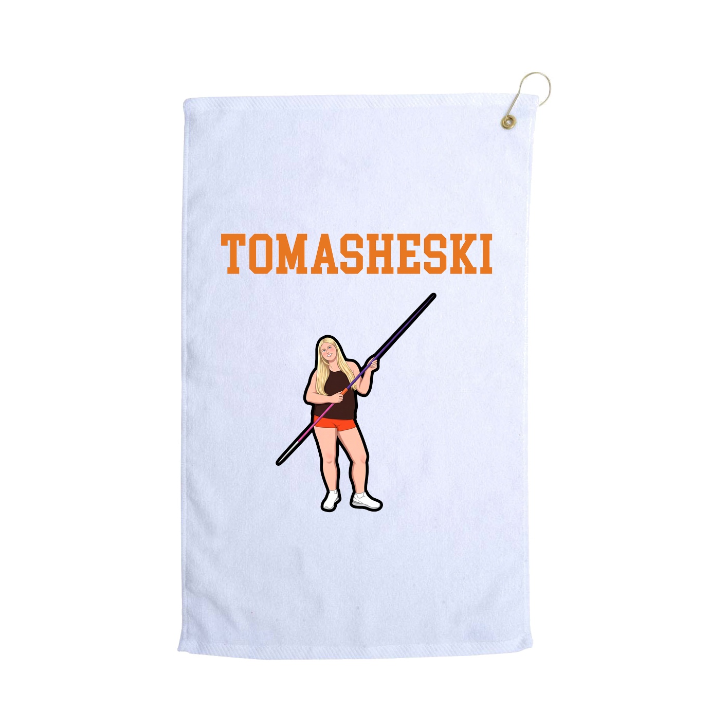Golf Towel — Shirsey in White