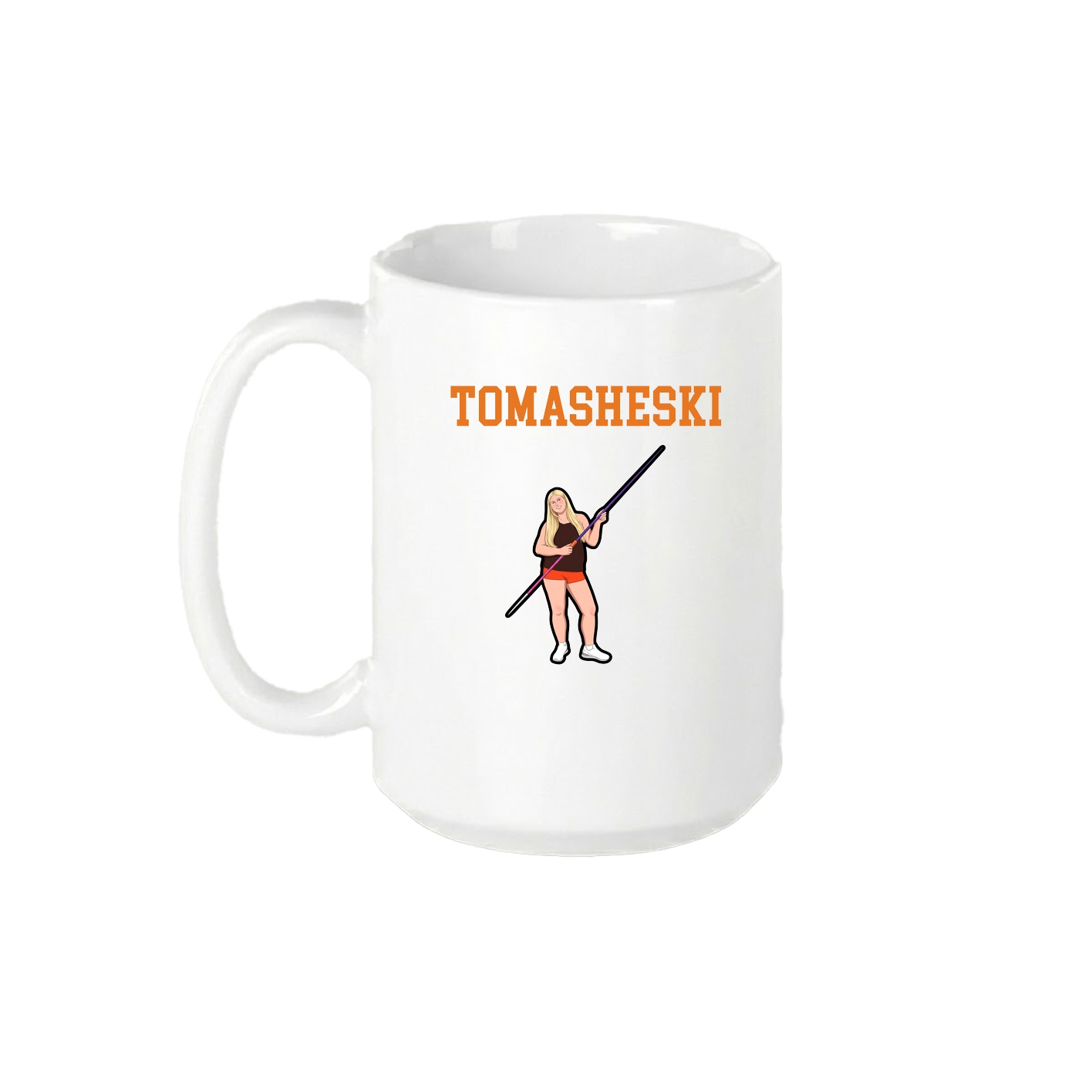 15oz Coffee Mug — Shirsey in White