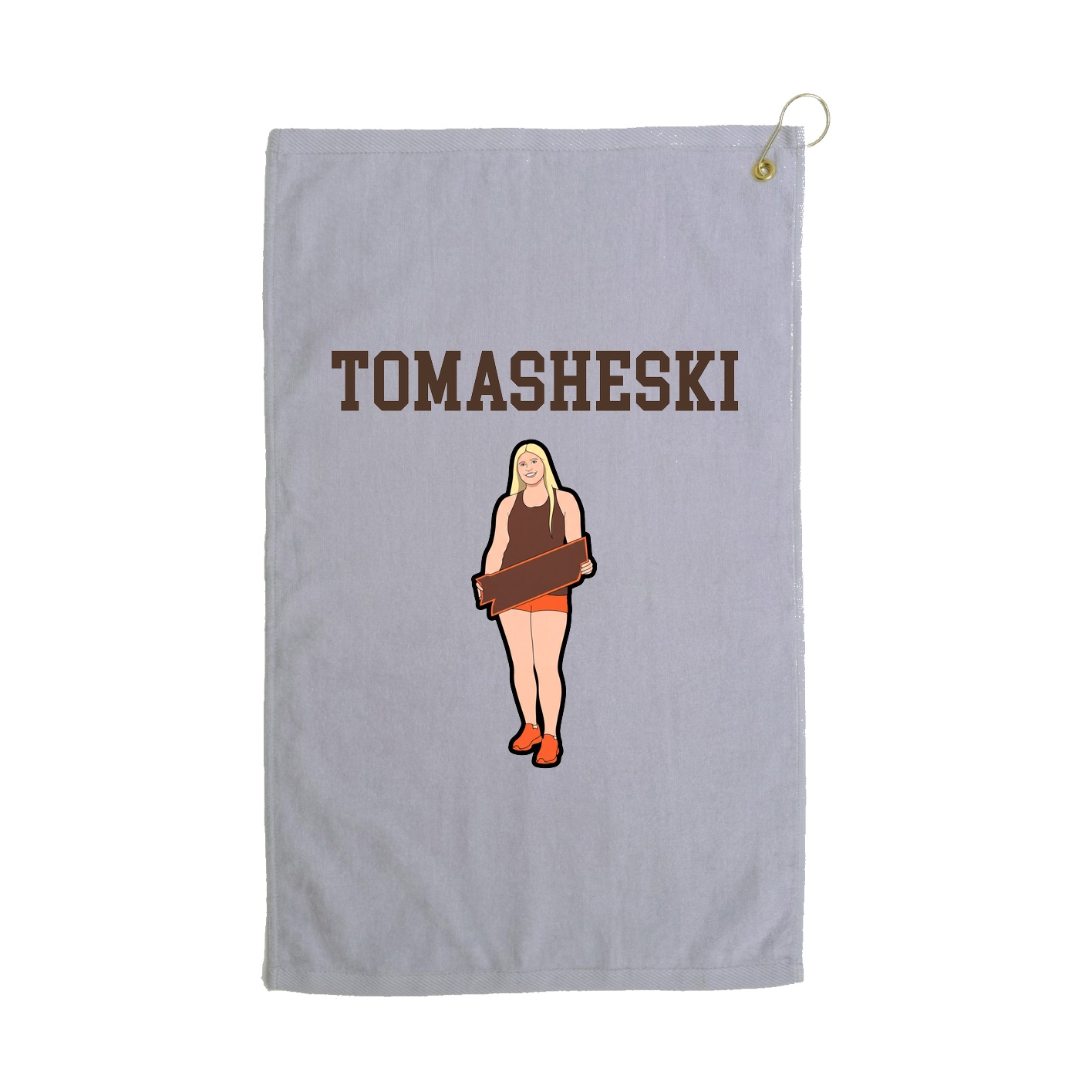Golf Towel — Shirsey in Grey