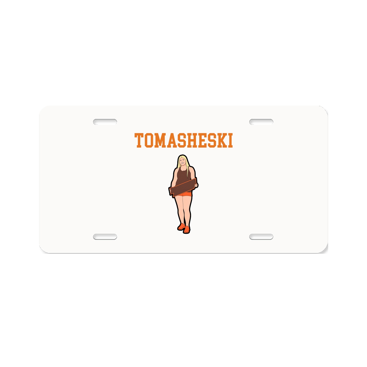 License Plate — Shirsey in Classic