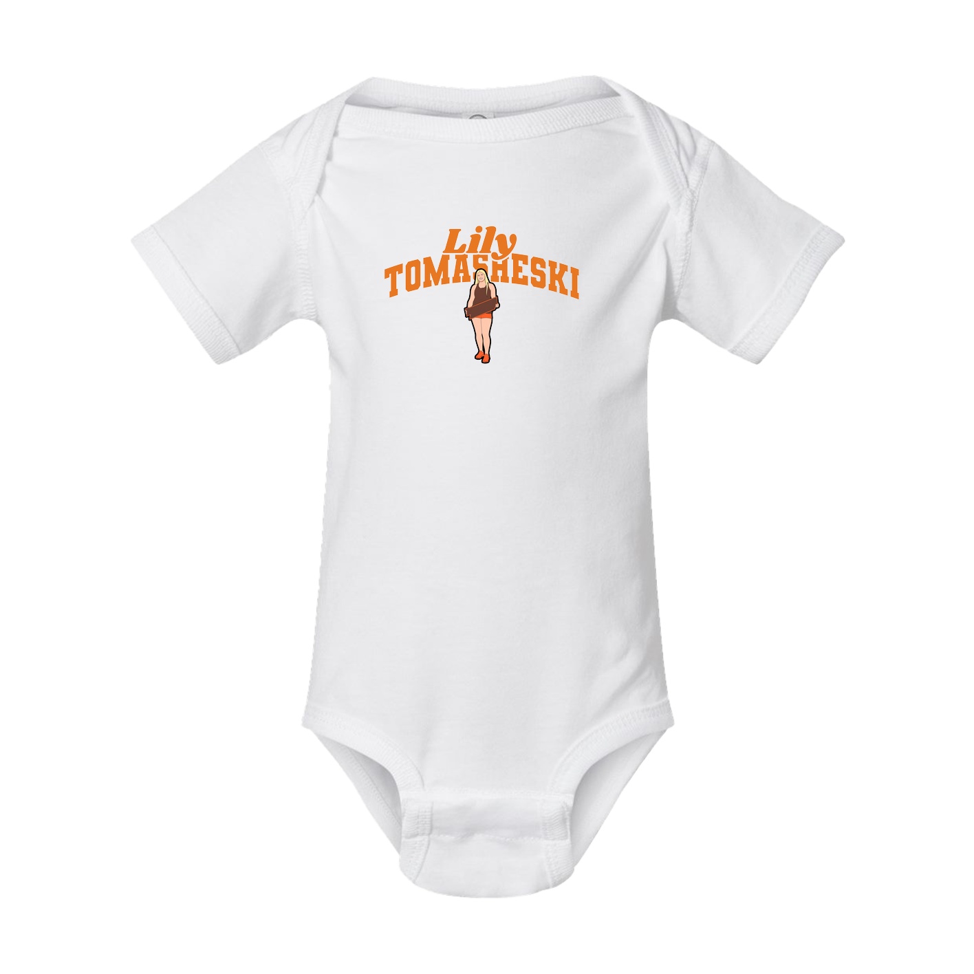 Baby Onesie — Signature Arch in White