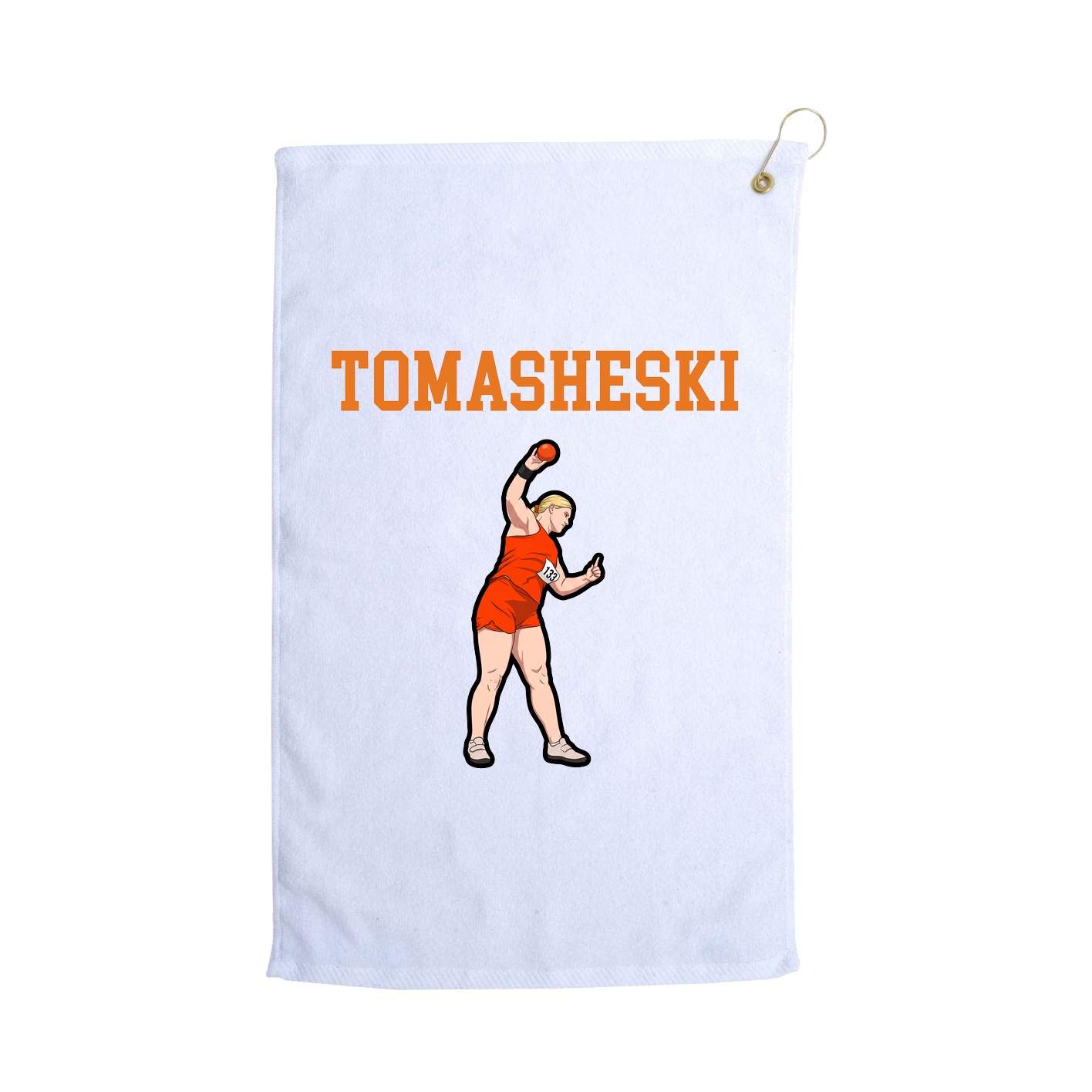 Golf Towel — Shirsey in White